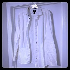 H&M men’s dress shirt slim fit